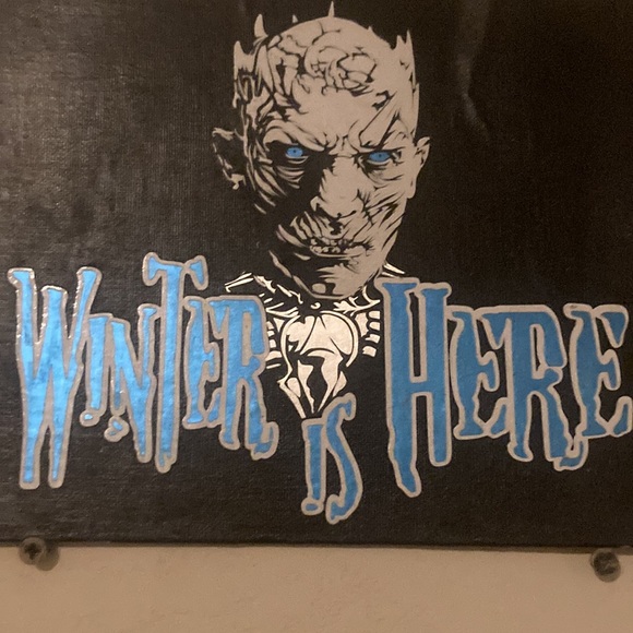 - Hand made small panel. Night king picture. Small crease (see pic) GOT - Picture 2 of 5